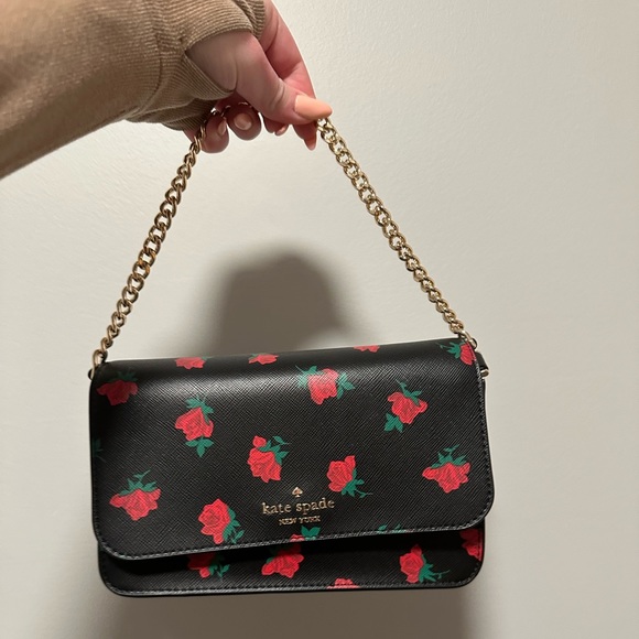 BNWOT Kate Spade rose crossbody bag - Picture 1 of 4